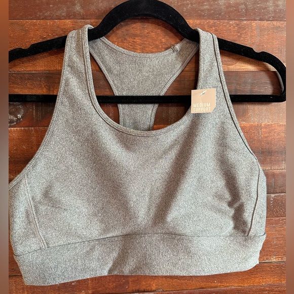 DSG Other - DSG Crossback Compression Bra ~ Dark Heather Gray